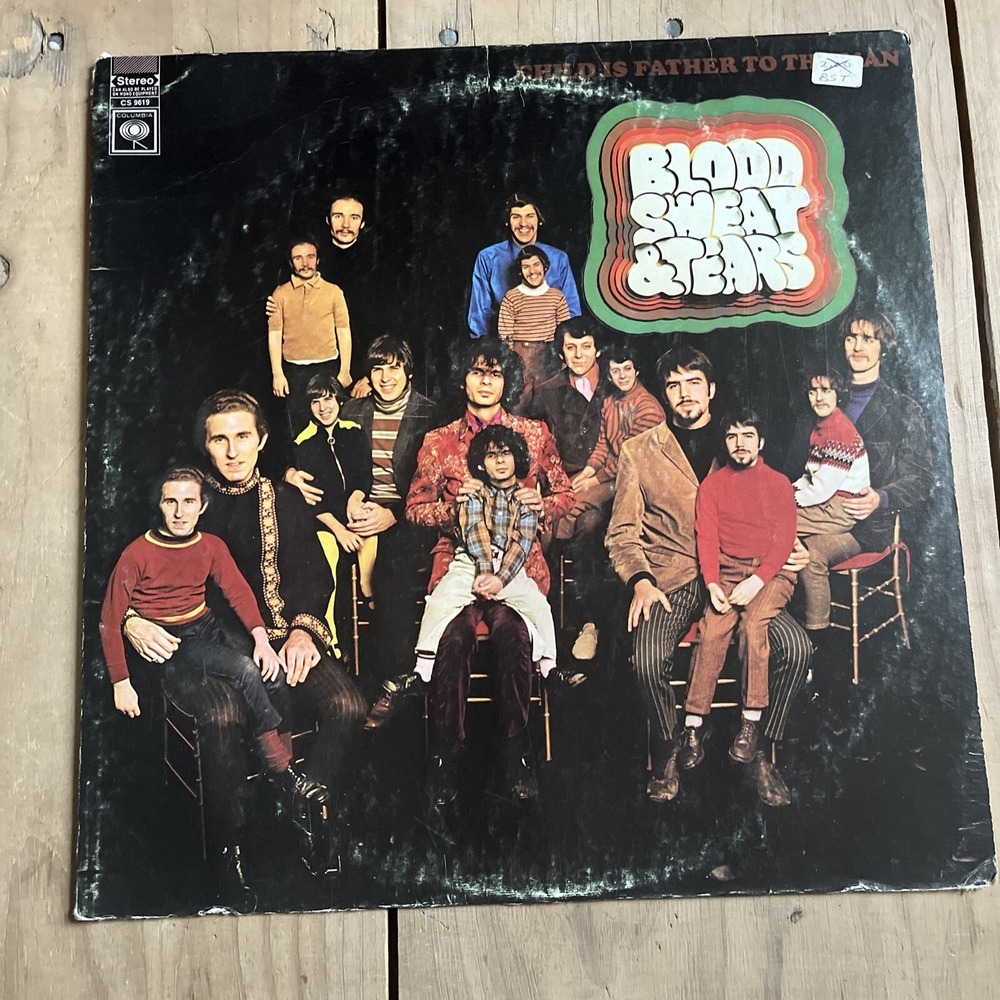 Blood Sweat & Tears - 1968 Child is the Father to the Man CS-9619 Vinyl Lp